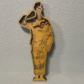Photo of Handcrafted Wooden Soldier