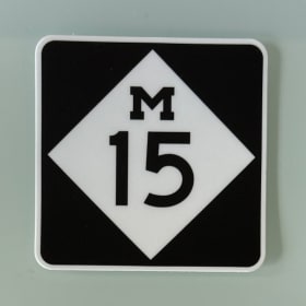 3" M-15 Sticker item