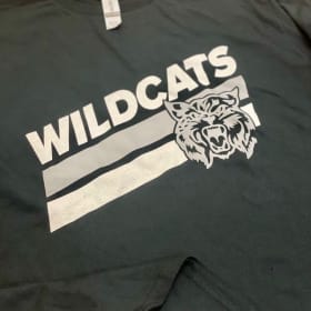 Youth Large Cotton Black "Wildcats" item