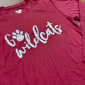 Youth Large Dri-Fit "Go Wildcats" item