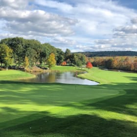 Threesome with carts at Wollaston Golf Club plus lunch item