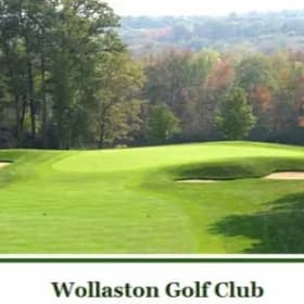 Threesome with carts at Wollaston Golf Club plus lunch item