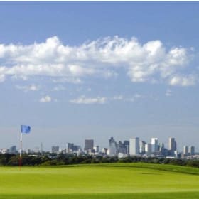 Foursome with carts at Granite Links item