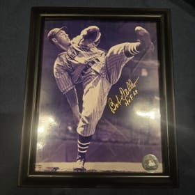 #40-Bob Feller Autographed Photo item