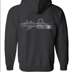 Zip-Up Hoodie Adult Size SMALL item