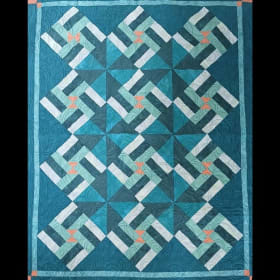 4-Pinwheel Quilt by Ann Beardsley item