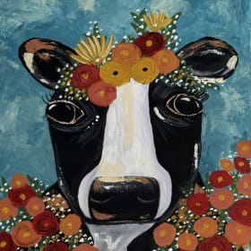 Bessie the Cow 16x20 Canvas item