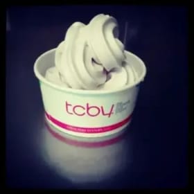 May Treat Day - TCBY Vanilla Yogurt Cup item