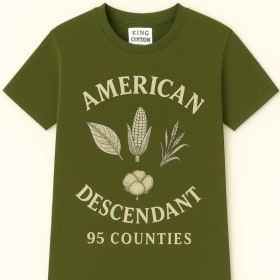 Green American Descendant Tee item