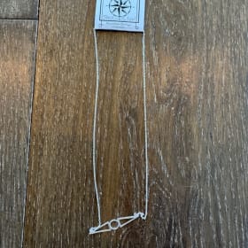 Sterling necklace & earrings item