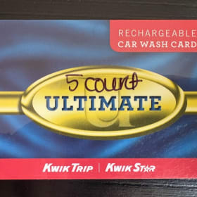 Kwik Trip Ultimate Car Wash Bundle item