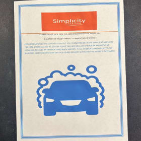 Car Detailing Certificate item