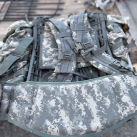 Army Ruck W/frame item