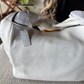 Donna Karan White Leather Purse item