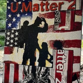 Authentic Beer Bottle Painting item