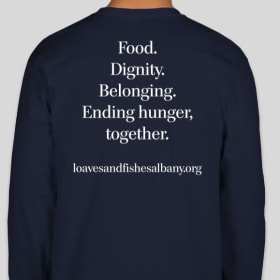 NEW! Long Sleeve Shirt - Size Large (Front & Back Shown) item