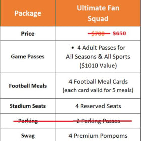ULTIMATE Fan - Squad - (No Parking - price reduced) item