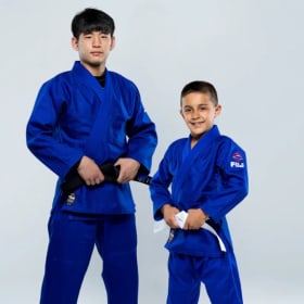 Kids Blue Single Weave Gi SKU FB7 Size 0000-1 item