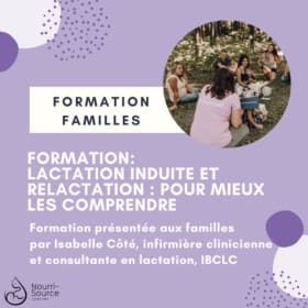 Formation : Lactation induite et relactation item