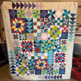 Hand Crafted Lap Quilt item