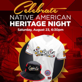 4 St. Paul Saints Tickets Native American Heritage Night item