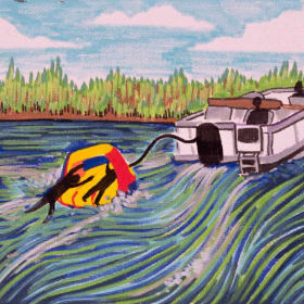 Nearly lost a finger and a friend to the wicked waves item