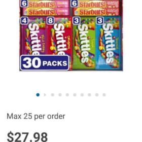 Starburst & Skittles item