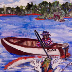 Doc Woodard caught one in a Chetek boat. item