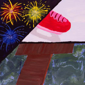 I love to skate, watch the fireworks and swim on the lake item