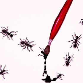 Wherever life takes me, I leave art. item