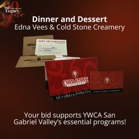 Dinner and Dessert item