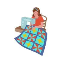 Stitched Memories: Custom Quilt Keepsake item