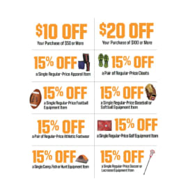 Dicks Sporting Goods Coupon Booklet item