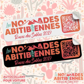 Autocollant pour voiture - QR CODE item