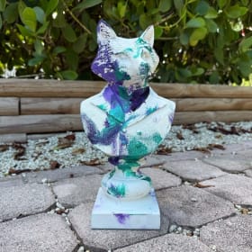 Leo the Dolphin Painted Fox item