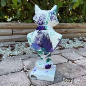 Leo the Dolphin Painted Fox item