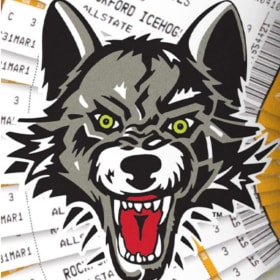 Chicago Wolves 2 tickets item