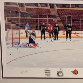 Ottawa Senators Lithograph – Signed by Daniel Alfredsson item