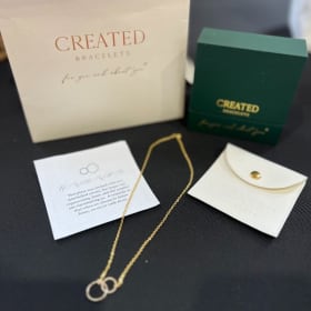 CREATED "He Walks With Me" Necklace item