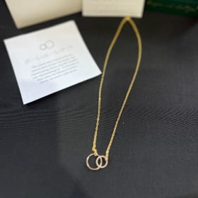 CREATED "He Walks With Me" Necklace item