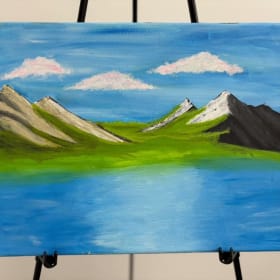 🎨 Coups de pinceau à la Bob Ross – Œuvres d’élèves item