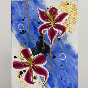 🎨 Œuvres d’élèves inspirées par Alex, artiste peintre item