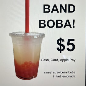 BOBA in lemonade item
