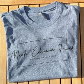 Tri-blend Short Sleeve T-shirt (Faded Heather Blue - XL) item