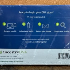Ancestry DNA Test 1 (autosomal) item