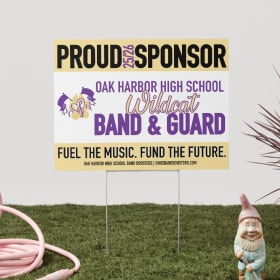 OHHS Band/Guard Sponsor Yard Sign item