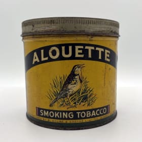 Alouette Smoking Tobacco tin item