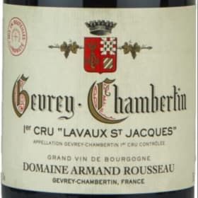 COLLECTOR BOTTLE OF FRENCH WINE - DOMAINE ARMAND ROUSSEAU item