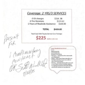 Performance Toyota item