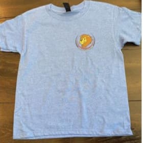 Light Blue Locust Grove Shirt (front/back) item